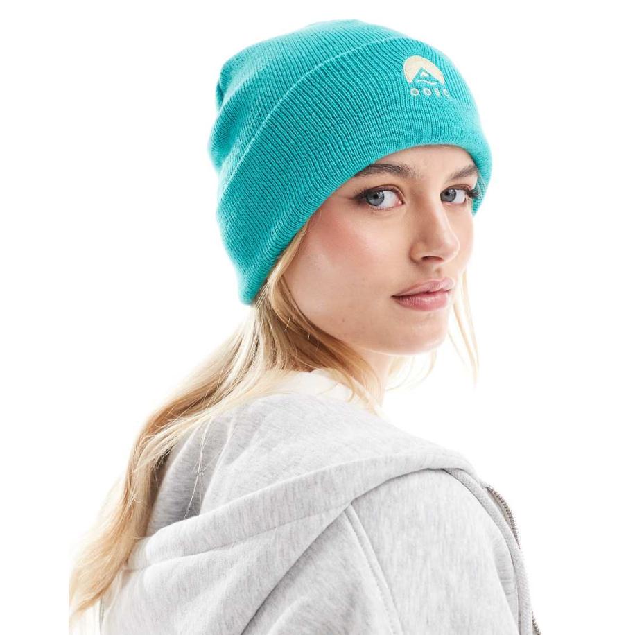 OOSC - Classique - Ski-beanie in aqua-Blauw Blauw