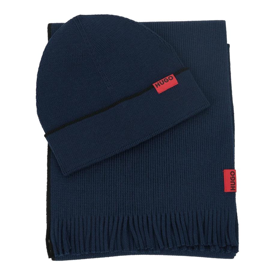 Hugo Boss HUGO Muts Zaschel nachtblauw -