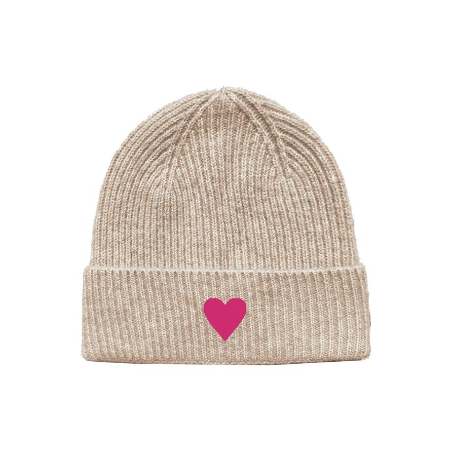 PIECES Muts PCMALIKA greige / pink Grijs