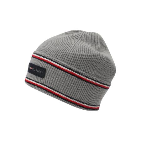 Tommy Hilfiger TOMMY HILFIGER Muts grijs / rood / zwart / wit