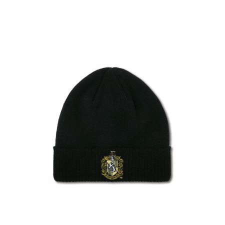 Logoshirt LOGOSHIRT Muts Harry Potter - Hufflepuff zwart