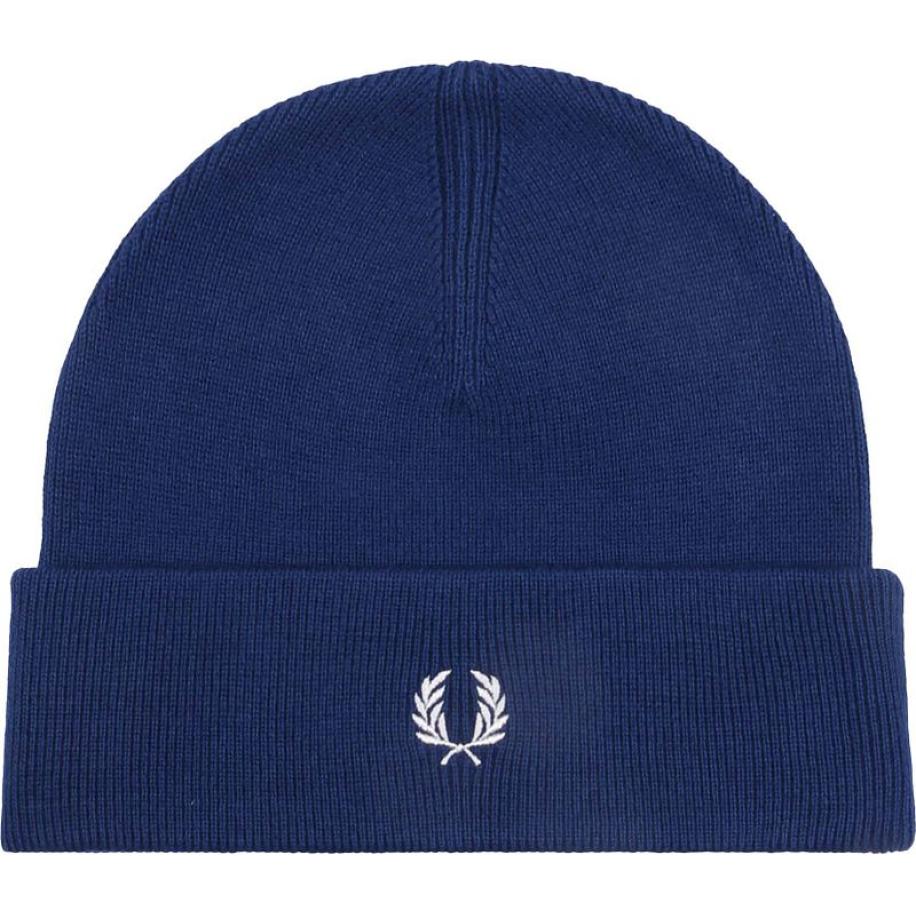 Fred Perry Muts Wol Royal Blauw - Blauw