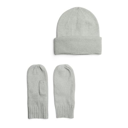 PIECES Muts PCNynne lichtgrijs
