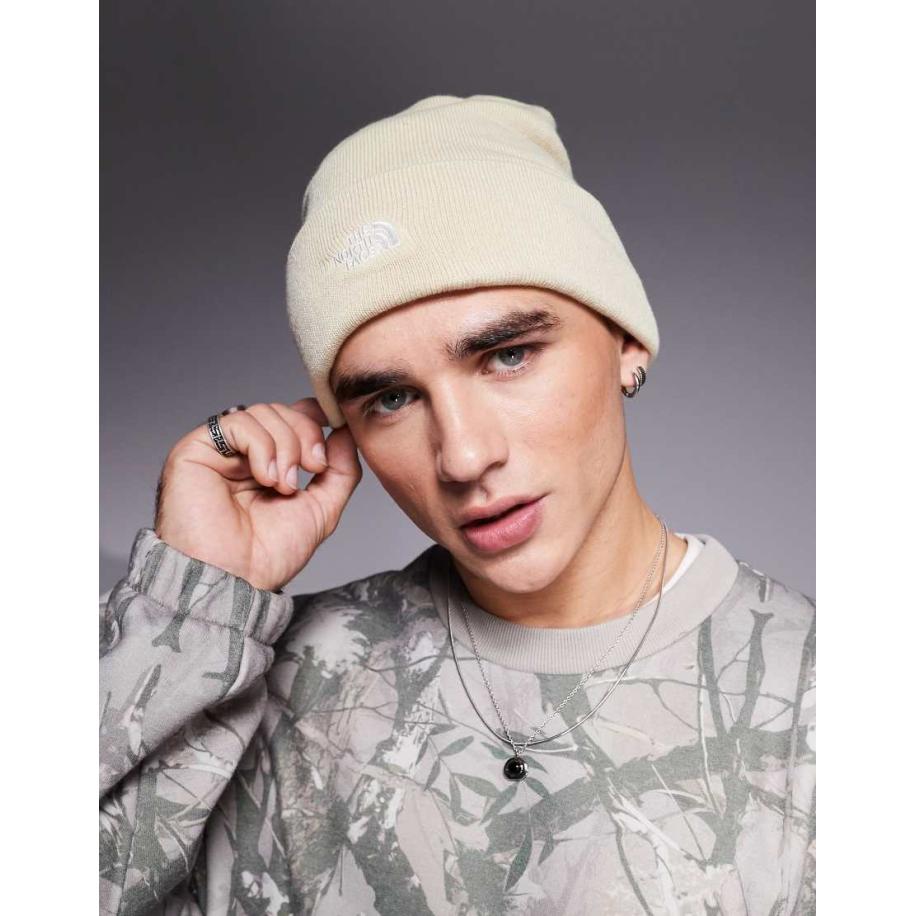 The North Face - Norm - Beanie in stone-Neutraal Multicolor