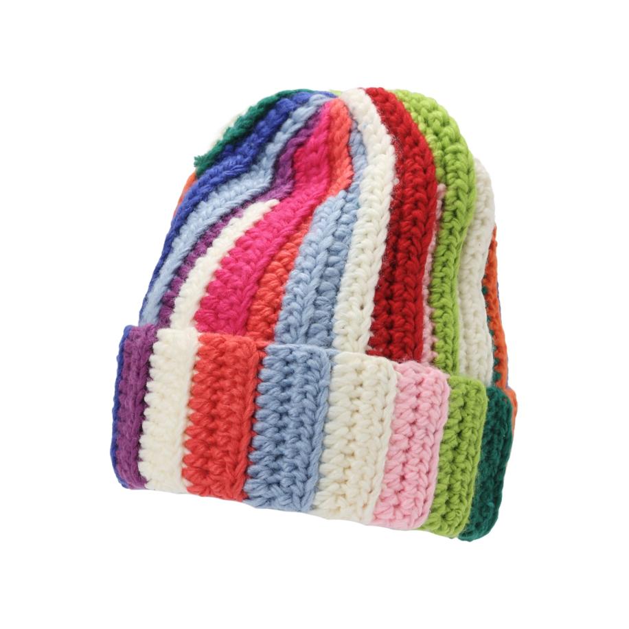 Sui Ava SUI AVA Muts Walter lichtblauw / groen / rood / wit -