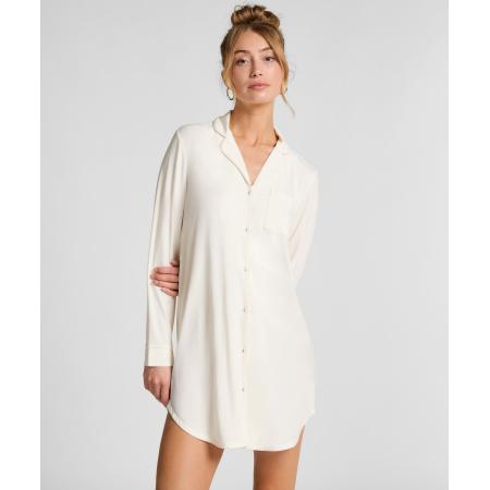 Hunkemöller Nachthemd Jersey Essential Wit