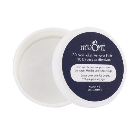 Herome Cosmetics Handverzorging Caring Nail Polish Remover Pads 30pcs