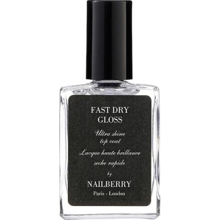 Nailberry Nagellak Fast Dry Gloss Ultra Shine Top Coat Dames 15 ml