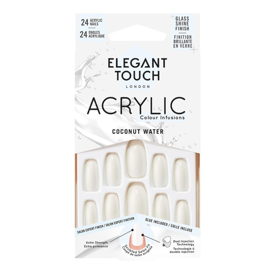 Elegant Touch Kunstnagels Colour Acrylic Coconut Water Nepnagels & nageldesign Dames