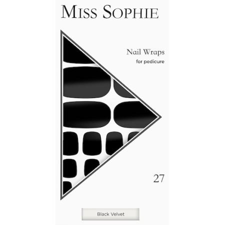 Miss Sophie Nagelfolies Black Velvet Pedicure Wrap Nepnagels & nageldesign Dames