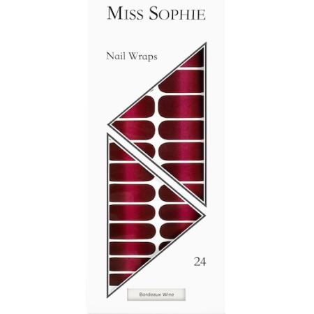 Miss Sophie Nagelfolies Bordeaux Wine Nail Wrap Nepnagels & nageldesign Dames