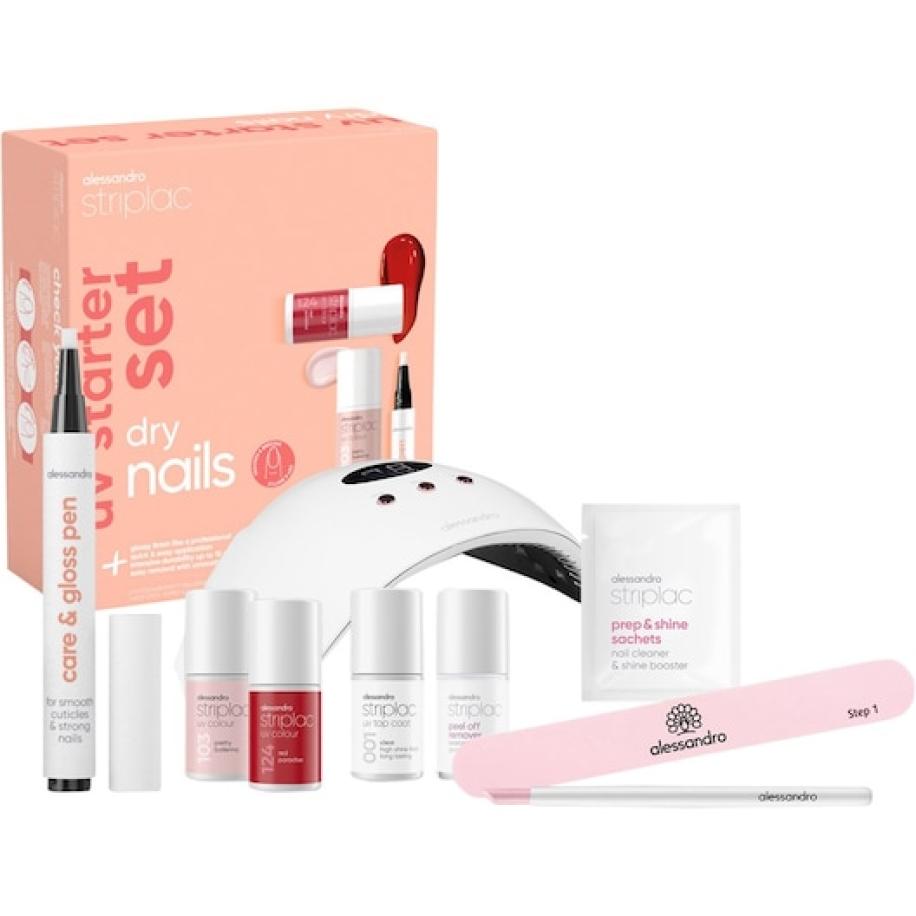 Alessandro Striplac UV Colour Starter Set Dry Nails Nagellak Dames