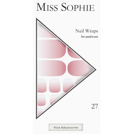 Miss Sophie Nagelfolies Rose Babyboomer Pedicure Wrap Nepnagels & nageldesign Dames