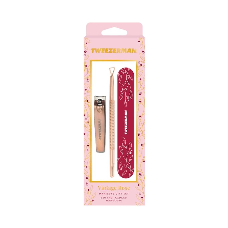 Tweezerman Vintage Rose Manicure Gift Set