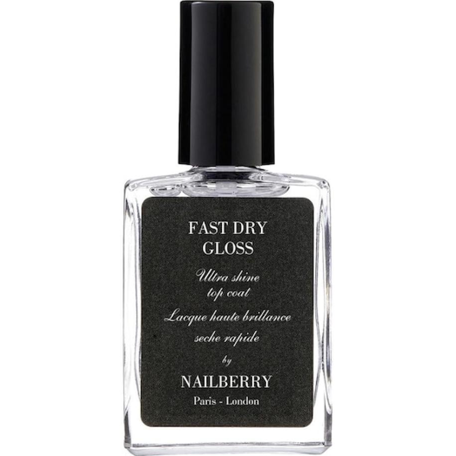 Nailberry Nagellak Fast Dry Gloss Ultra Shine Top Coat Dames 15 ml