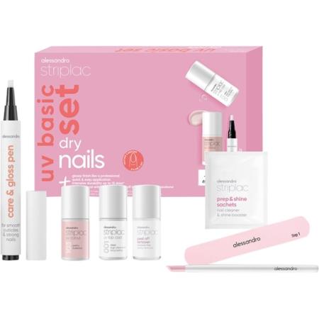 Alessandro Striplac UV Colour Basic Set Dry Nails Nagellak Dames
