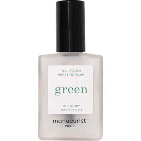 manucurist Paris Nagellak Groene matte toplaag Top coats Dames 15 ml