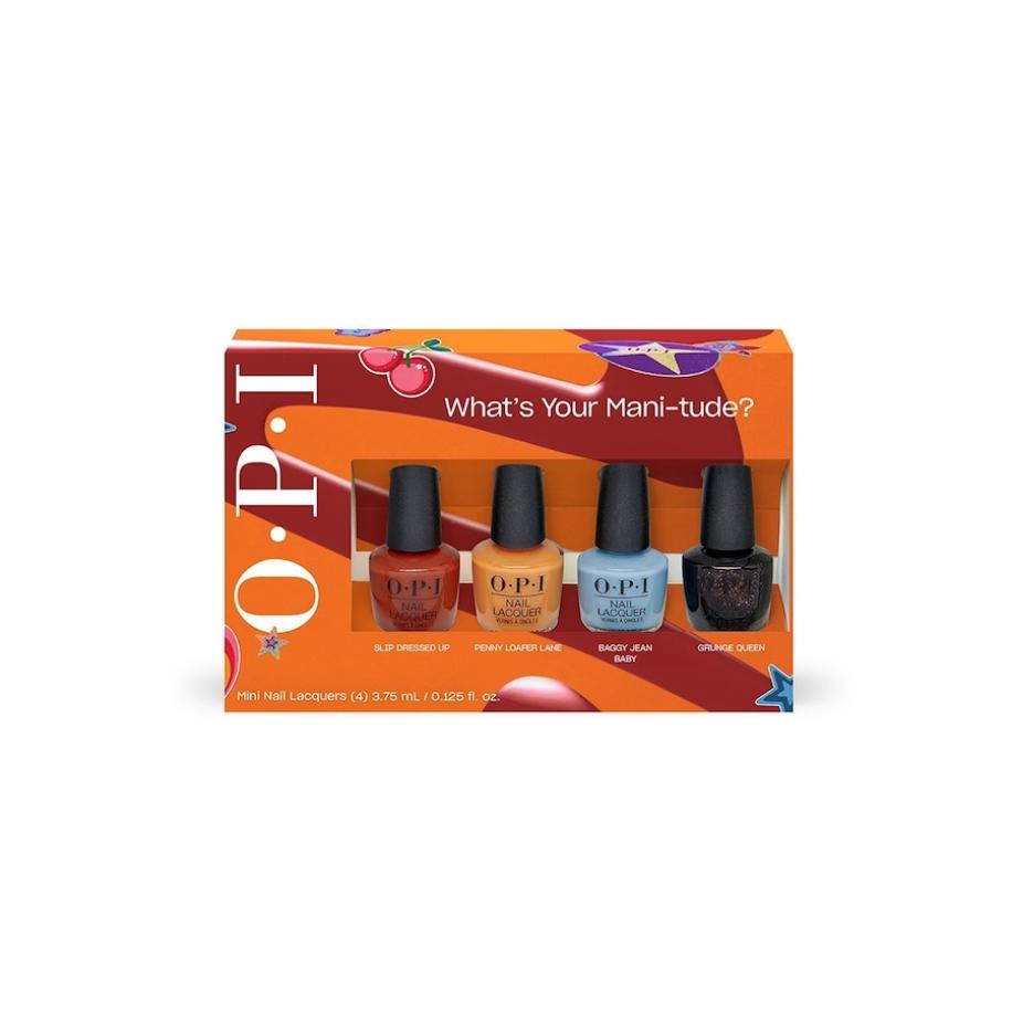 OPI Nail Lacquer What's Your Mani-tude Mini 4-pack