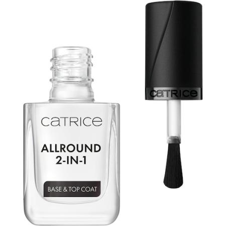 Catrice Boven- & onderlagen Allround 2-in-1 Base Top Coat Nagels Dames 10.5 ml