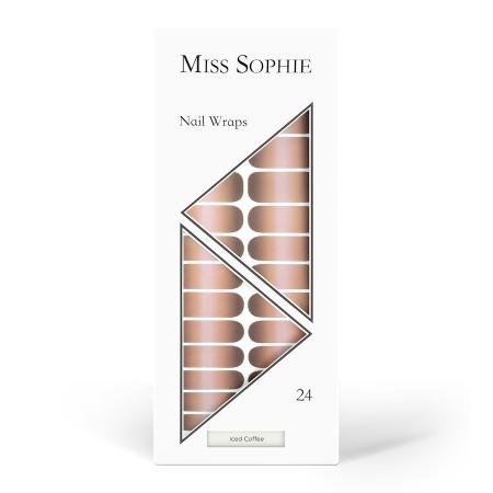 Miss Sophie Iced Coffee Nail Wraps