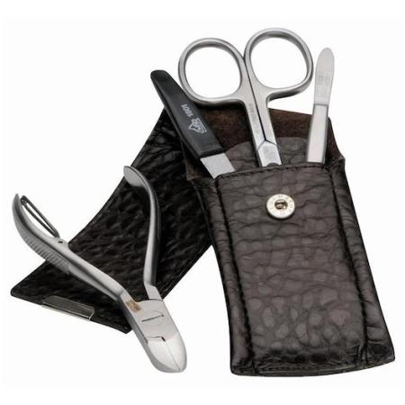 ERBE Manicure-etuis Royal Case 4-piece with Clippers Make-Up Tas Unisex