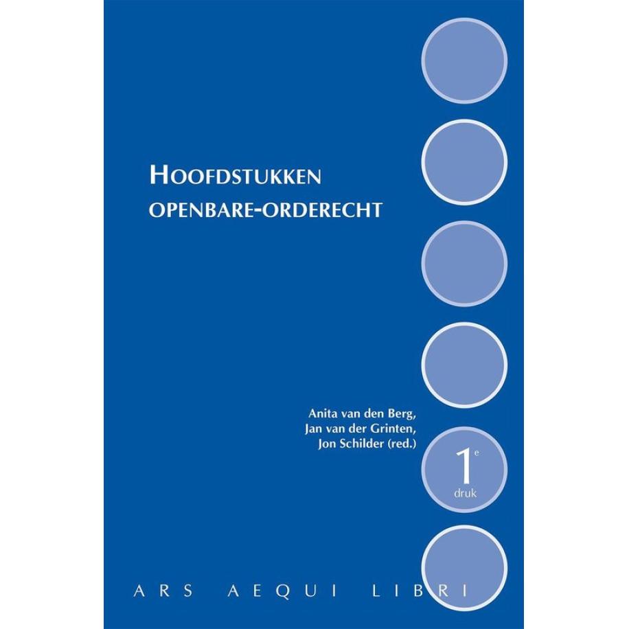 Ars Aequi Cahiers - Hoofdstukken openbare-orderecht