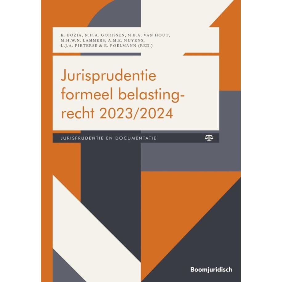 Boom fiscale studieboeken - Jurisprudentie formeel belastingrecht 2023/2024