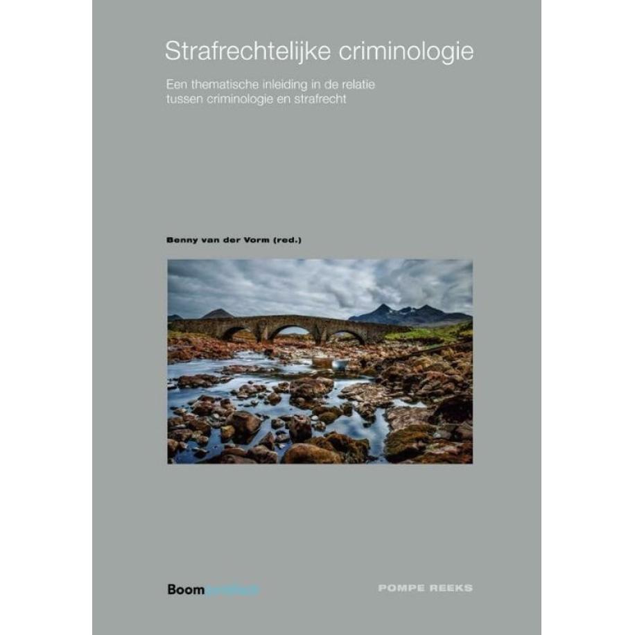 Pompe-reeks 101 - Strafrechtelijke criminologie