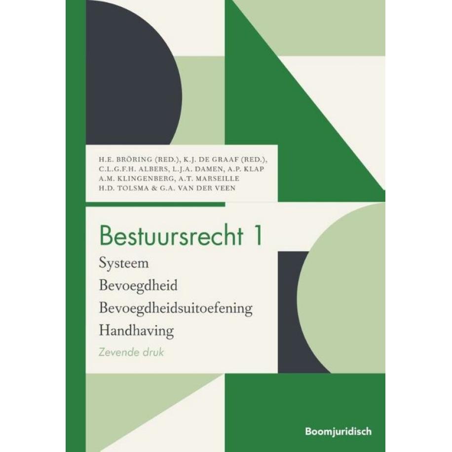Boom Juridische studieboeken - Bestuursrecht 1