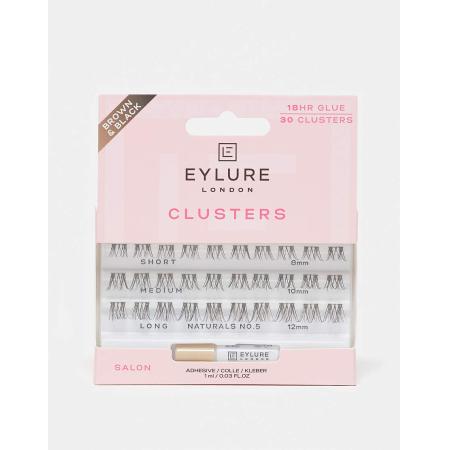 Eylure Naturals Clusters No.5 Valse wimpers Bruin/Zwart