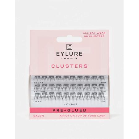 Eylure Pre-Glued Natural Clusters Valse wimpers-Zwart