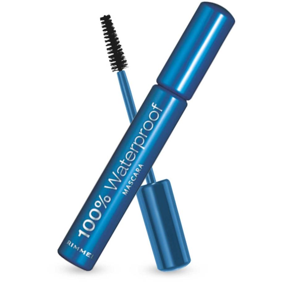 Rimmel London Mascara 100% Waterproof Black
