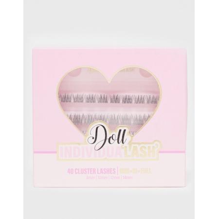 Doll Beauty Indvidua'lash Full 01 Valse wimpers-Zwart