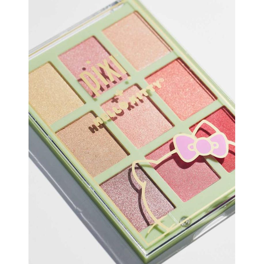 Pixi Hello Kitty Highligher & Blush Chrome Glow Palette-Geen kleur