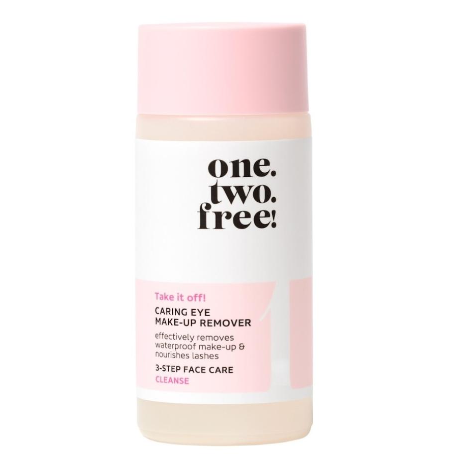 one.two.free! Stap 3: Verzorging Caring Eye Make-Up Remover