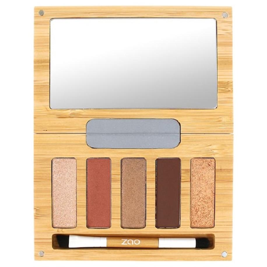 Zao Eyeshadow & Primer Palette Spicy Chic Oogschaduw palet Dames