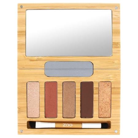 Zao Eyeshadow & Primer Palette Spicy Chic Oogschaduw palet Dames