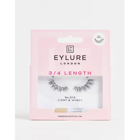 Eylure Kunstwimpers met 3/4e lengte in kleur 'Accent No. 013'-Zwart