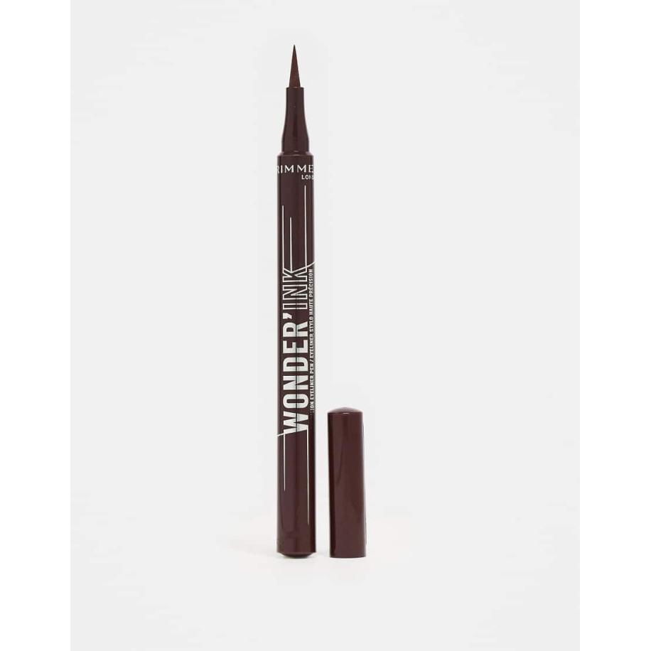 Rimmel Wonder'Ink Precisie eyeliner pen 2 Spiced Chestnut-Bruin