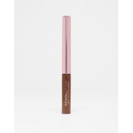Revolution Super Flick Vloeibare eyeliner in bruin