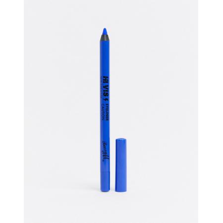 Barry M Hi Vis Bold Waterbestendige Eyeliner Caution-Blauw