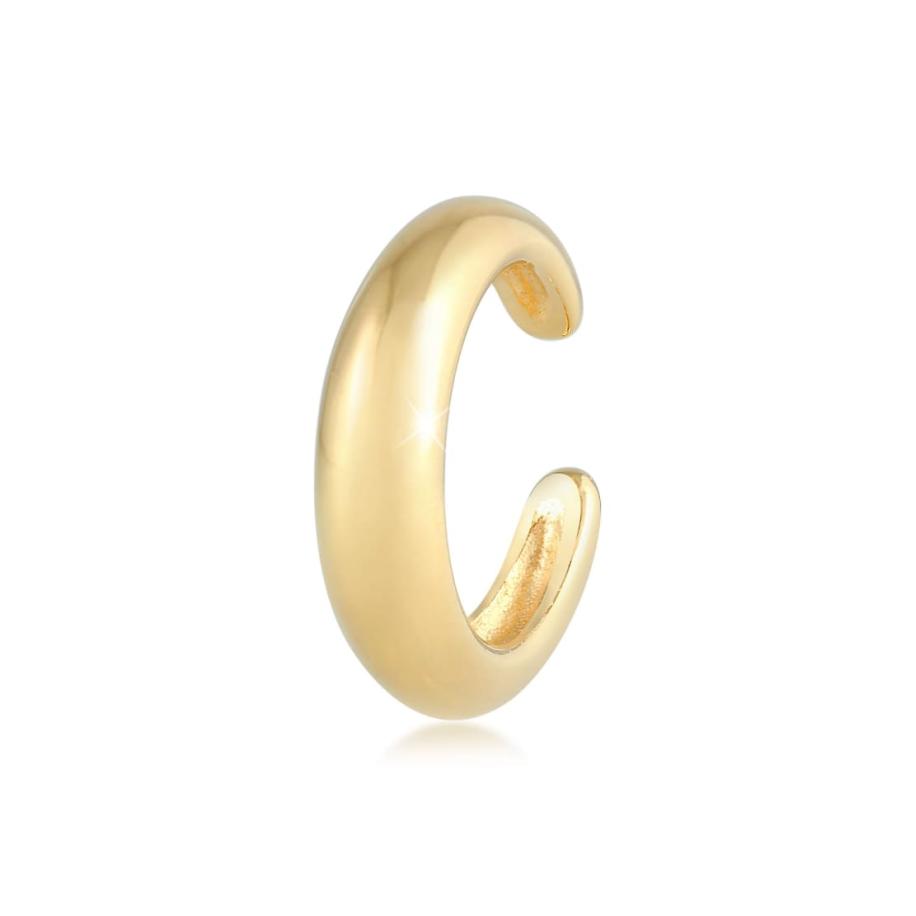 Elli Oorbel van 925 sterling zilver in goudkleur Goud