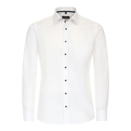 Redmond Overhemd wit, Effen