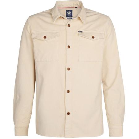 Petrol Overhemd Corduroy Beige
