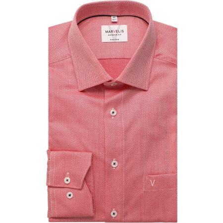 Marvelis Overhemd ML6 (vanaf 68 CM) rood