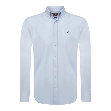 Williot Williot Overhemd blauw / navy / wit