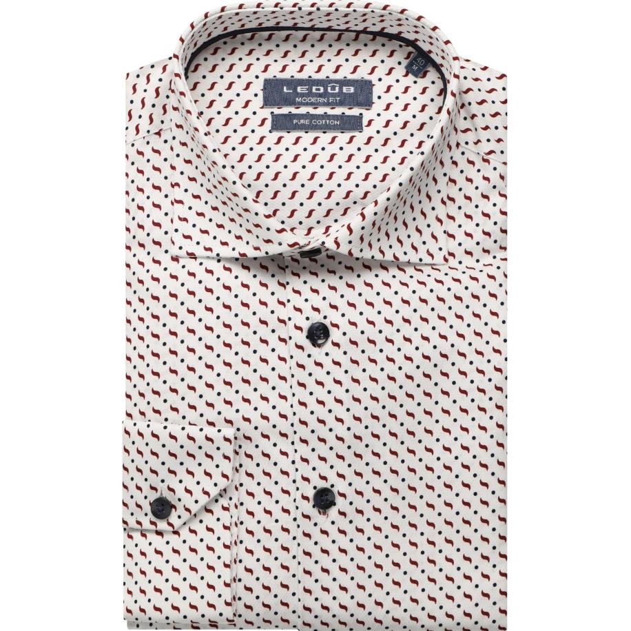 Ledȗb Overhemd wit, Motief Wit