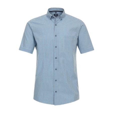 Redmond Overhemd Korte mouw blauw