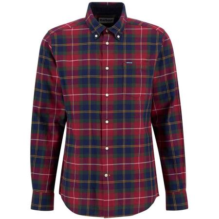 Barbour Fortrose Overhemd Tartan Rood