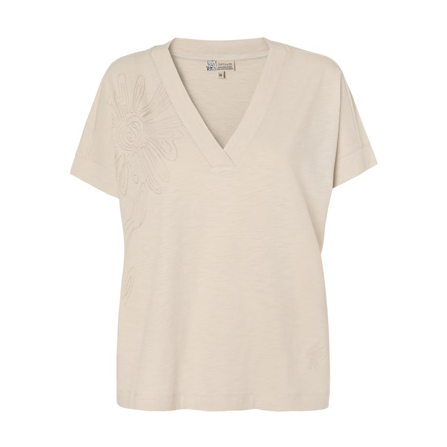 TATUUM TATUUM Blouse beige / beige gemêleerd -